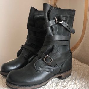 Vintage Jennifer Tanker boot black